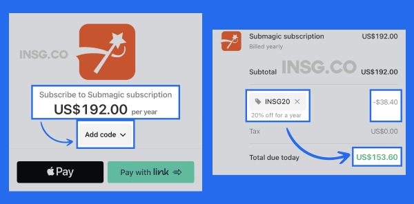 Use a promo code to get almost $40 off using a video subtitle tool