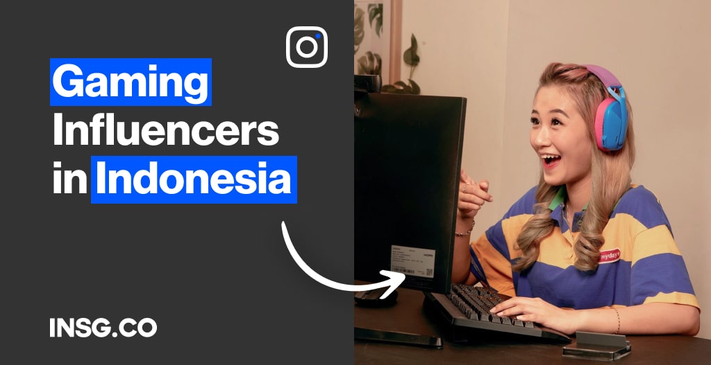 Influencers gamers in Indonesia