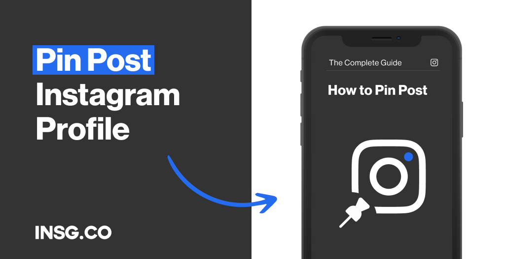 How to pin a post on any Instagram profile?