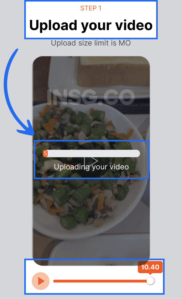 Upload any video format to add automatic subtitles on it