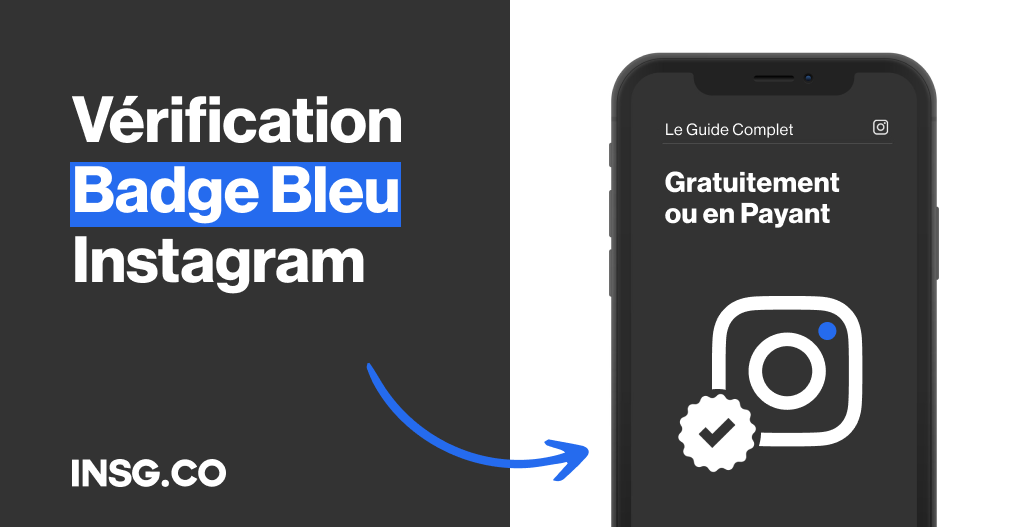 Verification badge bleu Instagram